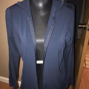 CABI 3 Piece Navy jacket, tank, & pants